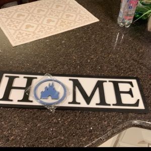 Disney HOME Decor Sign